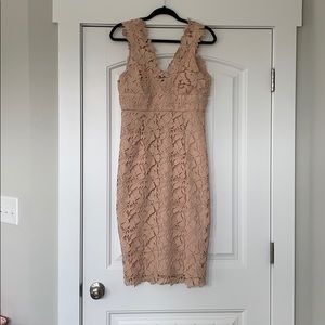 Bardot Lace Dress